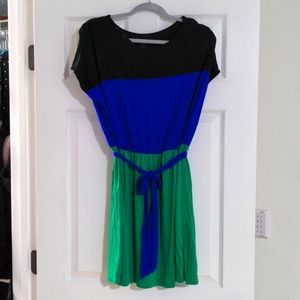 NWT Kensie Colorblock Dress, Size L